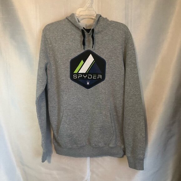 Spider Grey Hoodie Adult Med - Picture 9 of 9